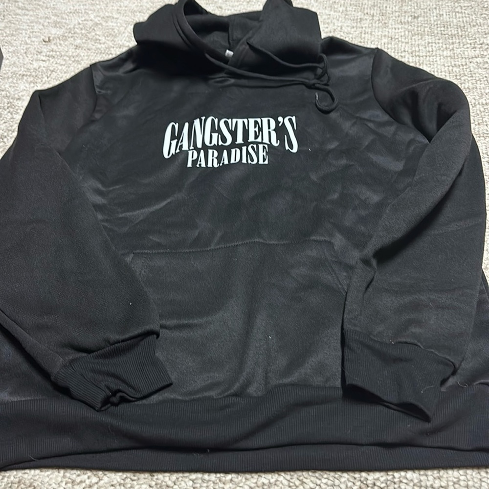 Black Hoodie never worn size M